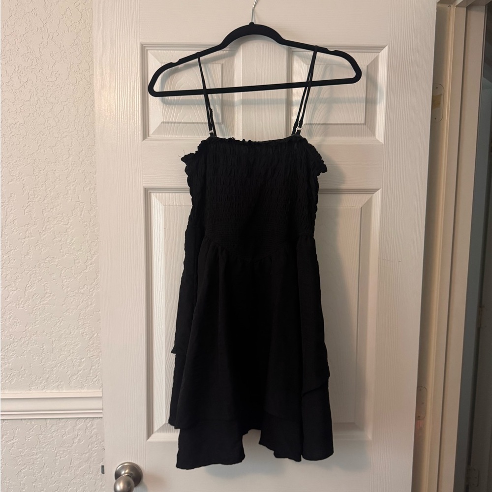 Wild Fable Black Kids Casual Dress